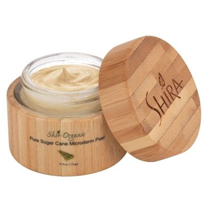 Shira Shir-Organic Pure Sugarcane Microderm Peel Loosens And Dissolves Dead Skin Cells Reveals Hydrated and Youthful-Looking Skin - All Skin Types (15 ml.)