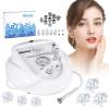 2 in 1 Diamond Microdermabrasion Machine Professional Blackhead Removal Equipment, 65-68cmHg Suction Power Professional Dermabrasion Facial Skin Care Massager for Home Salon Use with 300 Cotton Filter view 1