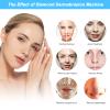 2 in 1 Diamond Microdermabrasion Machine Professional Blackhead Removal Equipment, 65-68cmHg Suction Power Professional Dermabrasion Facial Skin Care Massager for Home Salon Use with 300 Cotton Filter view 3