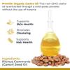 Premier Research Labs Organic Castor Oil for Face - Cold Pressed 100% Pure Castor Oil for Hair Growth, Skin & Body, Hexane Free - 8 Oz Bottle view 4