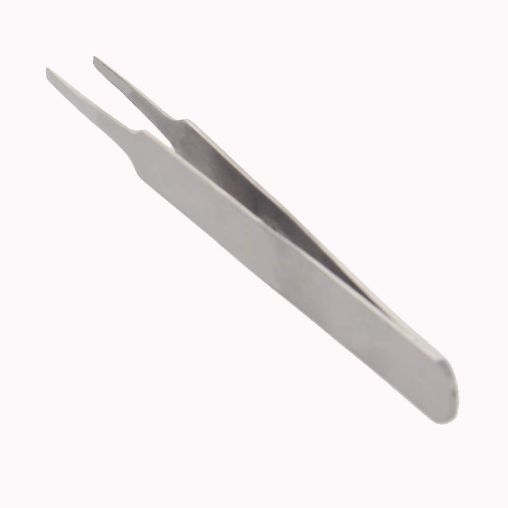 Auniwaig 3pcs High Precision Tweezers, Stainless Steel Pointed Tip Tweezers, ST-13 Micro-Magnetic Tweezer in OPP Bag for Craft, Electronics, Soldering and Experimental Work, Jewelry-Making