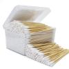 500Ct 6'' Lint Free Long Cotton Swabs - Pure Cotton Tips Gun Cleaning Swabs with Durable Stem, Also fit Makeup, Pet Care, Electronic, Household- Case Package view 1
