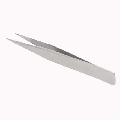 Auniwaig 5pcs High Precision Tweezers, Stainless Steel Pointed Tip Tweezers, ST-16 Micro-Magnetic Tweezer in OPP Bag for Craft, Electronics, Soldering and Experimental Work, Jewelry-Making