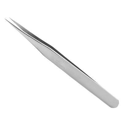 Auniwaig 5pcs High Precision Tweezers, Stainless Steel Pointed Tip Tweezers, ST-10 Micro-Magnetic Tweezer With Card Bag for Craft, Electronics, Soldering and Experimental Work, Jewelry-Making
