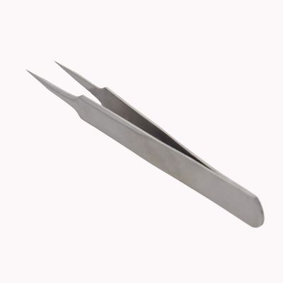 Auniwaig 5pcs High Precision Tweezers, Stainless Steel Pointed Tip Tweezers, ST-14 Micro-Magnetic Tweezer in OPP Bag for Craft, Electronics, Soldering and Experimental Work, Jewelry-Making