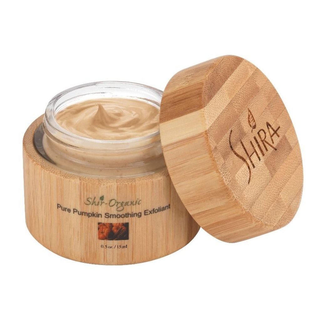Shira Shir-Organic Pure Pumpkin Smoothing Peel Rich In Natural Enzymes For Smooth-Soften Skin Loosens Dead Skin Cells/All Skin Types - Except Sensitive(15 ml.)