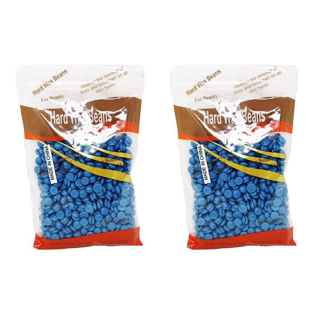 Magik 200g Natural Hard Wax Beans Beads for Painless Body Hair Removal Waxing Warmer (Chamomile)