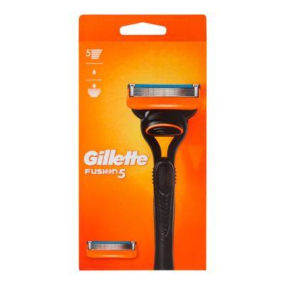 Gillette Fusion5 Men's Shaver Designed with Anti-Friction Blades for Up to 20 Shaves per Refill  1 Refill
