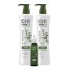 CHI Power Plus Step Exfoliate Shampoo 32oz Power Plus Step 2 Nourish Conditioner 32oz and Power Plus Step 3 Revitalize Vitamin Hair Scalp Treatment 3.5oz fluid_ounces, 12 Fl Oz view 1