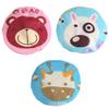 3 Pcs Women Shower Cap Waterproof Elastic Bath Hat Cleaning Hat Cute Kid Adult (Dog+Giraffe+Bear) view 1