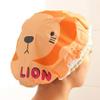 3 Pcs Women Shower Cap Waterproof Elastic Bath Hat Cleaning Hat Cute Kid Adult (Elephant+Lion+Panda) view 3