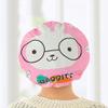 3 Pcs Women Shower Cap Waterproof Elastic Bath Hat Cleaning Hat Cute Kid Adult (Rabbit+Frog+Owl) view 4
