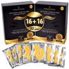 24K Gold Under Eye Patches, Eye Mask, Eye Patches for Puffy Eyes and Dark Circles, Eye Masks Skincare, Under eye patches for puffy eyes dark circles, Under eye treatment, Eye Care (32 Pairs) view 1