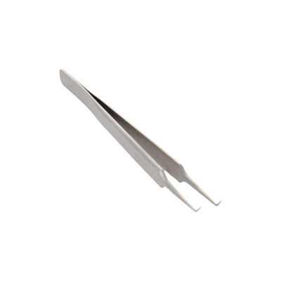 Auniwaig Curved Pointed Stainless Steel Tweezers, Precision Tweezers, Precision Stainless Steel Pointed Tip Tweezer with Transparent Packaging, for Lab, Electronics