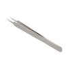Auniwaig Curved Pointed Stainless Steel Tweezers, Precision Tweezers, Precision Stainless Steel Pointed Tip Tweezer with Transparent Packaging, for Lab, Electronics view 2