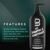L3 Two in One Shampoo and Conditioner - Smooths and Strengthens Hair - Improves Shine and Tames Frizzy Hair - 33.8 Fl Oz view 3