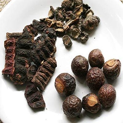 Bestdeal Dry Whole Amla Reetha Shikakai Soapnut Gooseberry Acacia Concinna (200gm Each)