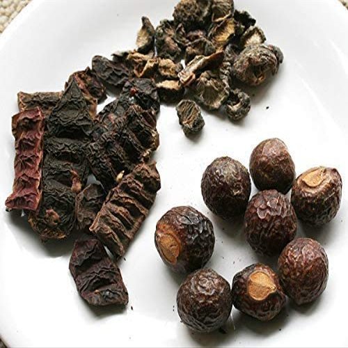 Bestdeal Dry Whole Amla Reetha Shikakai Soapnut Gooseberry Acacia Concinna (200gm Each)