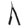 L3 Milly Razor - Fast and East to Assemble - Excellent Grip and Control - Straight Razor Holder- Level Three Razor Holder Black view 1