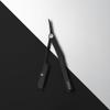 L3 Milly Razor - Fast and East to Assemble - Excellent Grip and Control - Straight Razor Holder- Level Three Razor Holder Black view 4