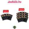Beauty Town 1000 Pcs Rubber Bands - Soft Elastic Hair Accessories, Braids Mini Ties, No Damage Stretchy Bands for Hair (4-Packs) (Black) view 4