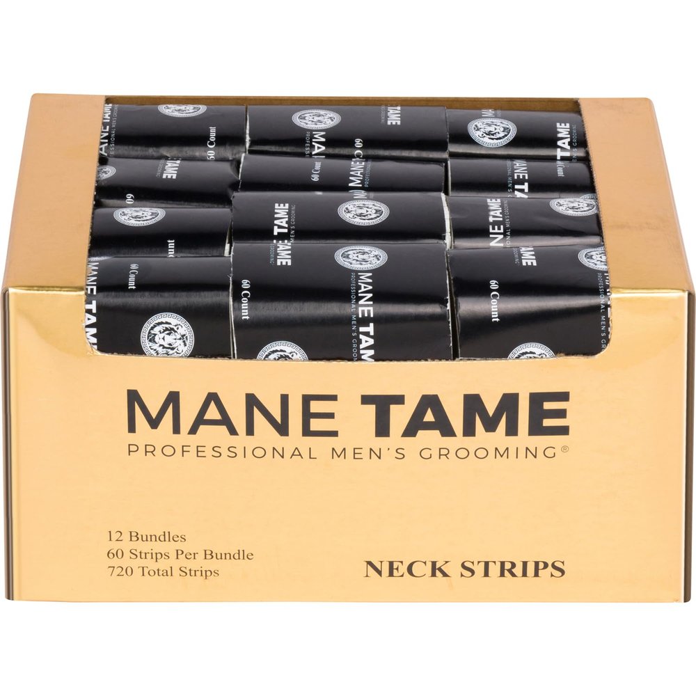 MANE TAME Professional Extra Long Neck Strips - 2.5" x 21" (up to 31" stretched)