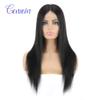 13x1x6 T-Part Lace Front Wigs Human Hair Peruvian Virgin Straight Human Hair Wigs For Black Women 150% Density Pre Plucked Hairline Natural Color 14 Inch view 2