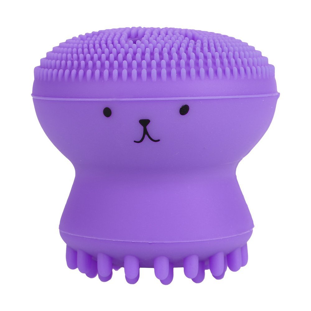 Cleansing Brush for Deep Pore Cleansing Soft Silicone Exfoliating Face Brush Oil Control Skin Care Tool with Massage 1 Pack