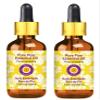 Deve Herbes Pure Pine Essential Oil (Pinus sylvestris) with Glass Dropper Steam Distilled (Pack of Two) 100ml X 2 (6.76 oz) view 1