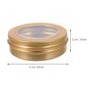 Beaupretty 24pcs Aluminum Jars with Transparent Lids for Cosmetics Creams and Crafts Leak Travel Containers for Lotion Beads and More view 2