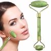 100% Real Natural Jade FACE & Body Dual Roller; Anti-Aging & Puffiness REDUCING Massager view 2
