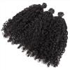 RJ Hair Sassy Curly I Tip Hair Extensions 100 Strand Brazilian Microlinks Human Hair Keratin Fusion Stick I Tip Hair For Women (14inch 100strand, Color 1#) view 2