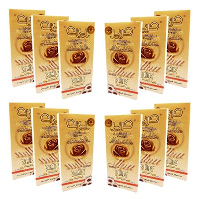 Harir Sweet Packets Hair Removal Wax Waxing Sugar Sugaring Paste Natural All Body Parts All Hair Types Bikini Brazilian Underarms Face Easy to Prepare (12 Packs x 90 gm) Total 38 oz / 1080 gm