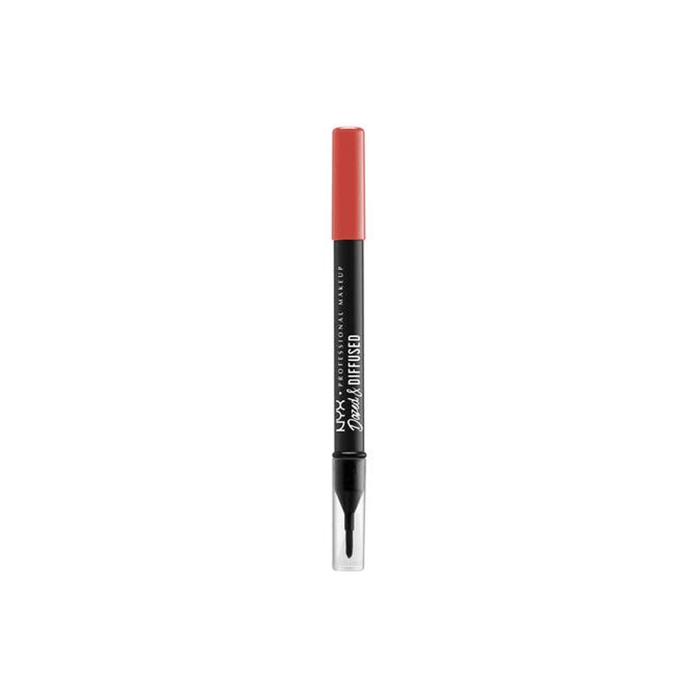 NYX DAZED & DIFFUSED BLURRING LIP LINER Dual-Ended Lip Liner En fuego