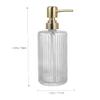 Cabilock 1set Transparent Lotion Travel Bottles Pump for Home and Travel Use Random Color and Texture for Cosmetic Storage view 2