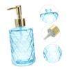Cabilock 1set Transparent Lotion Travel Bottles Pump for Home and Travel Use Random Color and Texture for Cosmetic Storage view 4