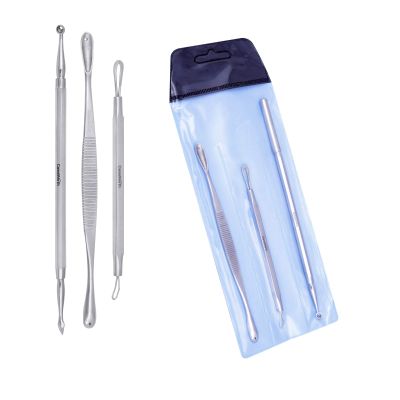 Blackhead Comedone Acne Pimple Blemish Extractor Remover Tool Kit (3Pcs)