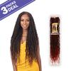 FreeTress Crochet Braids 2X Nita Distressed Gorgeous Loc 26" (3-pack, 1B) view 2