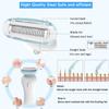 Sovob Electric Razor for Women Painless Lady Shaver Hair Remover for Womens Legs and Underarms Bikini Trimmer Wet and Dry Waterproof with LED Light view 3