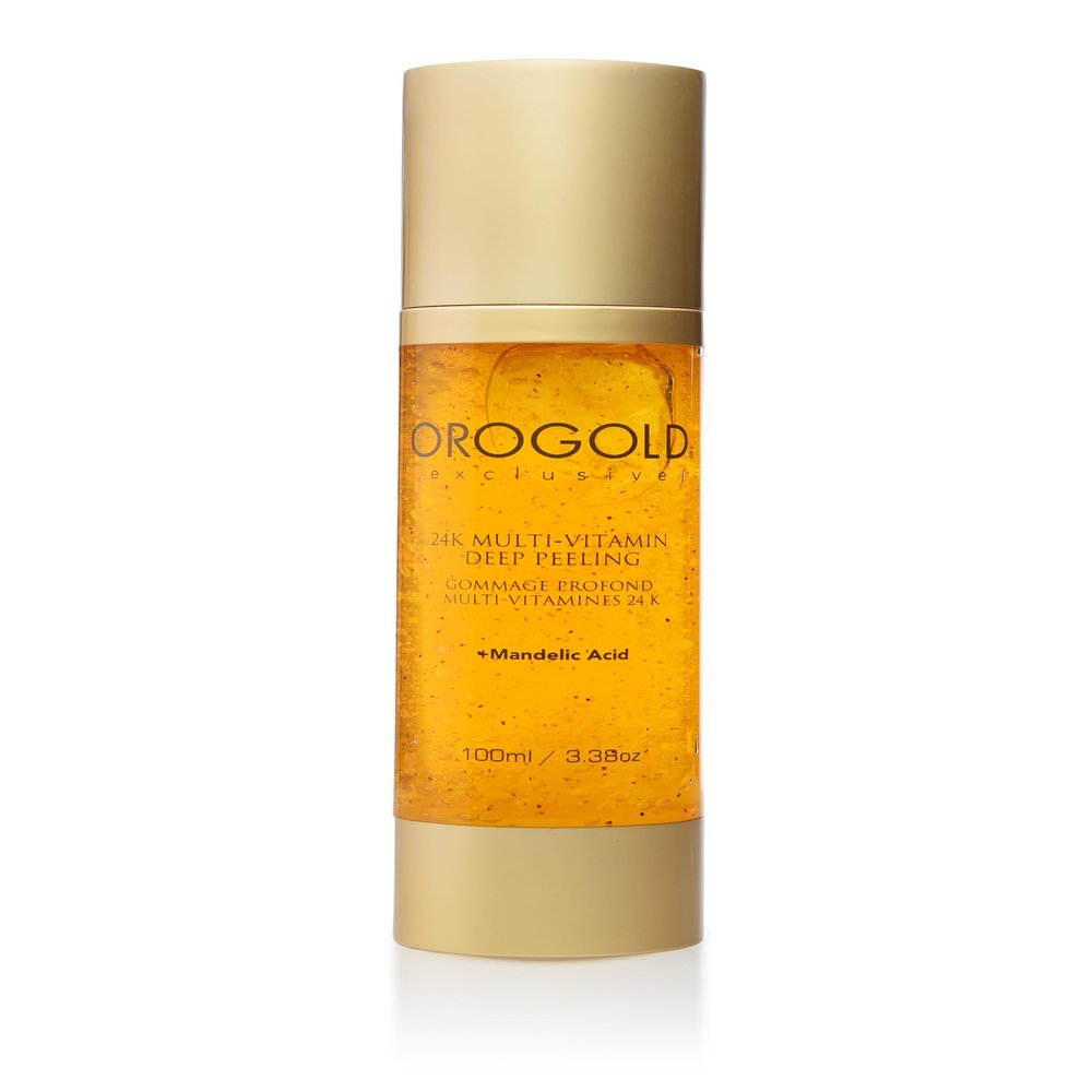 OROGOLD Multi-Vitamin Deep Peeling Gel -with Mandelic & Bamboo - 3.38 Fl Oz