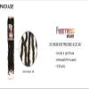 Freetress Braids Crochet Braids 2X Indie Distressed Loc 26 in (3-pack, 1B) view 3