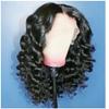 136 Lace Front Human Hair Wigs For Women Curly Pre Plucked Bleached Knots Baby Hair Natural Hairline Brazilian Remy Natural Hair Wigs 150% 18 Inches view 4