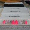 Hot Pink Press On Nails Size Large view 1
