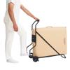 Master Massage Universal Foldable Massage Table Cart for Portable Massage Beds- Lightweight Massage Table Folding Travel Skate with Large Rubber Wheels Fits Most Brands & Sizes view 2