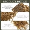 Loxxy Clip in Human Hair Extensions 18inch Natural Wave #27 Strawberry Blonde Natural Wave Real Human Hair Extensions for Women Double Weft 120g/set 7Pcs/lot And 17 Clips Per Pack view 4