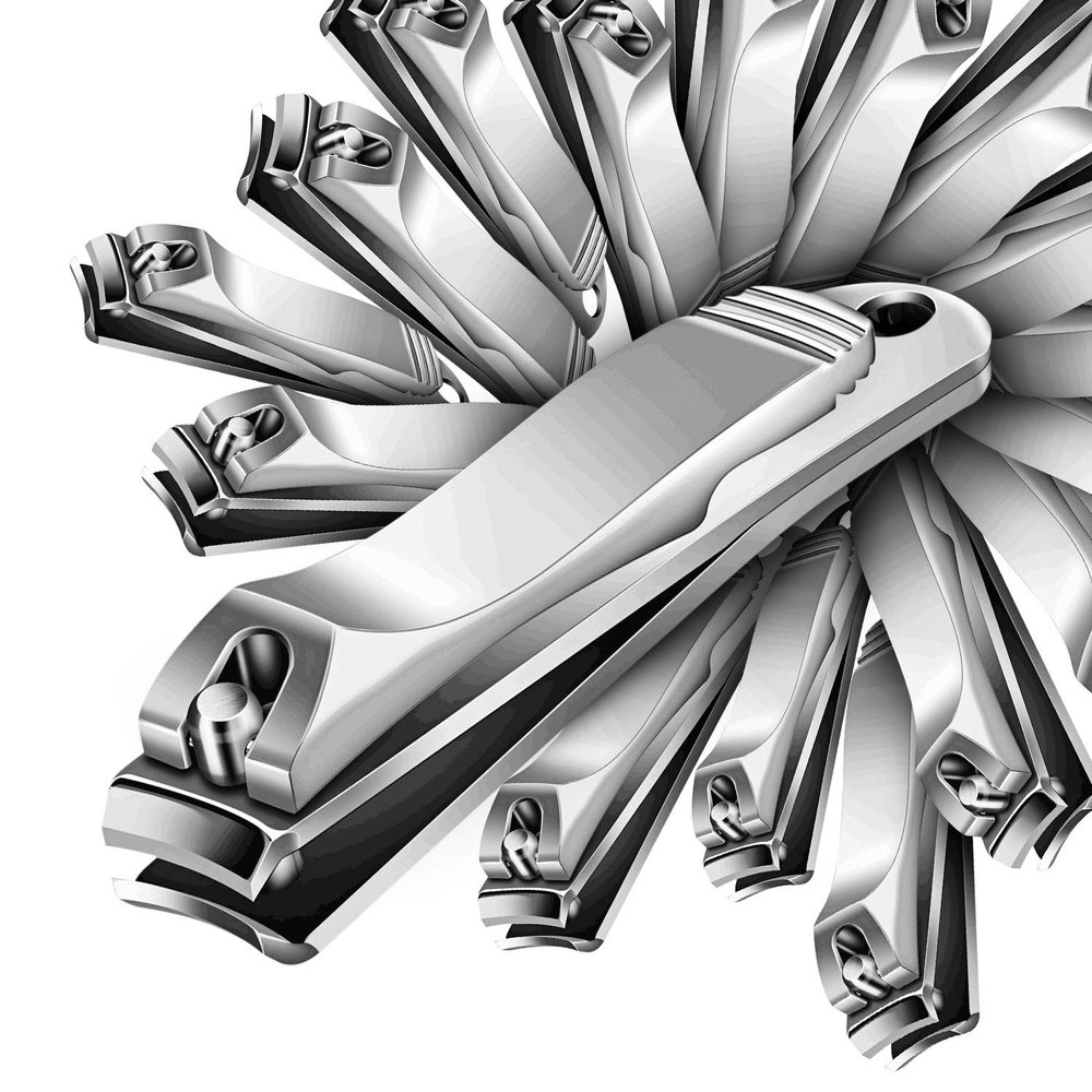 7 Pack Nail Clipper Fingernail Clippers Nail Cutter for Men and Women
