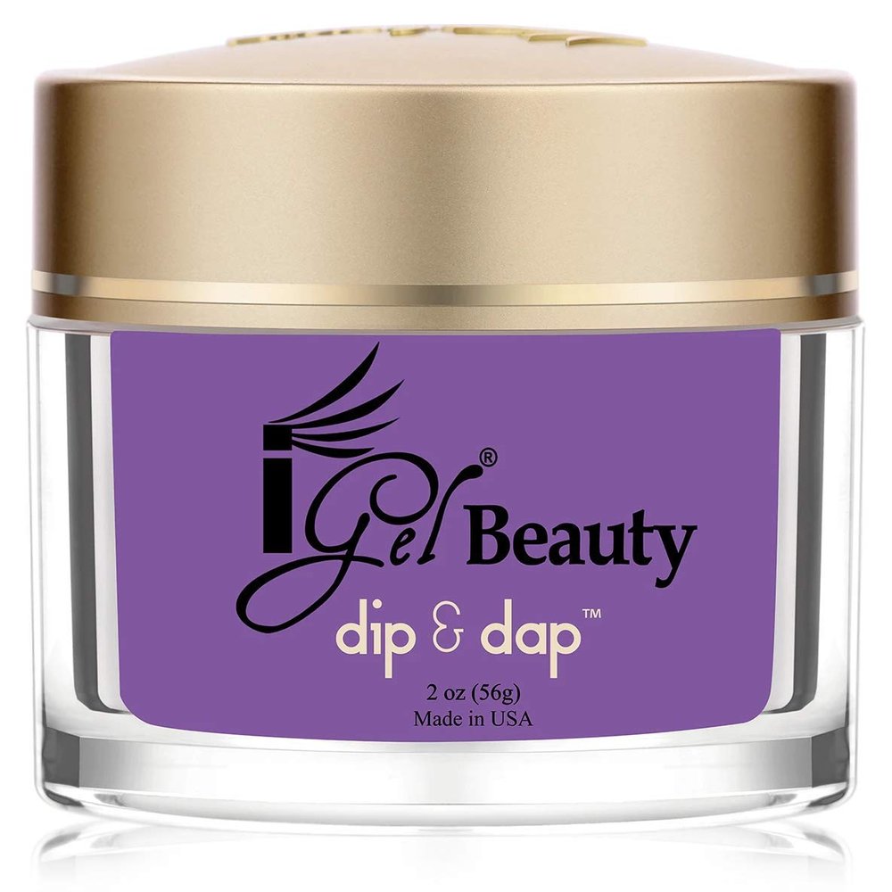 iGel - 100% Pure Nail Acrylic/ Dipping Powder - Dip & Dap Collection (DD217 - Don't U Lillac Me?)