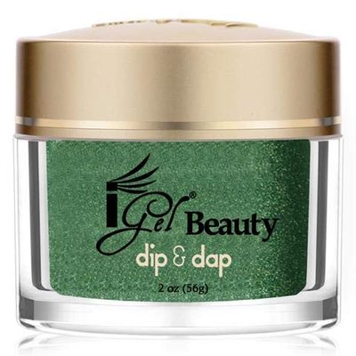 iGel - 100% Pure Nail Acrylic/ Dipping Powder - Dip & Dap Collection (DD100 - Grasshopper)
