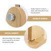 Beaupretty Home Tabletop Swivel Makeup Mirror with Wood Stand Rotating Design for Easy Viewing for Women of All Ages for Makeup Application and Grooming Great for Special Occasions view 2