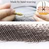 100% Human Hair False Brows for Men and Women Re-Usable Lace Base Fake Eyebrows Black Color (MM-A2) view 3